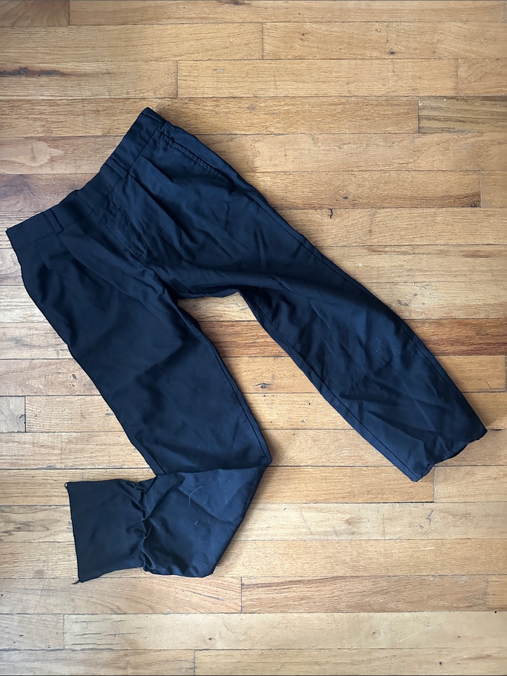 🏆3/ $75 SALE - BROOKS BROTHERS CHILD Black Dress Pants, Straight Fit, not hemmed